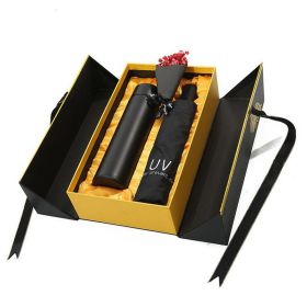 Men's High-end Business Gift Vacuum Cup Package Shaver (Option: B Style-Gift Box Gift Bag)