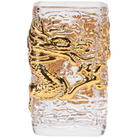Glass Teacup Heat-resistant Glass (Option: No Specifications-crystal)