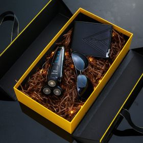 Men's High-end Business Gift Vacuum Cup Package Shaver (Option: N Style-Gift Box Gift Bag)