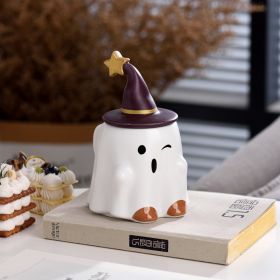 Easter Creative Cartoon Ceramic Cup Cute Water (Option: Blink Elf-401 500ml)