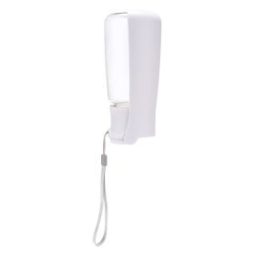 Dog Portable Water Bottle Foldable Pet Water Dispenser Pet Products (Option: White-550ML)
